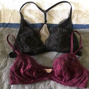 Victoria’s Secret bras lot of 2 Size S